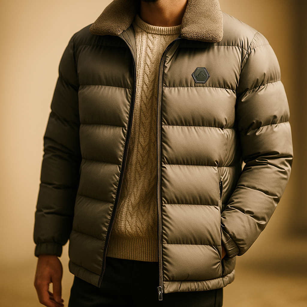 Roman | Herren-Winterjacke mit warmer Steppfüllung