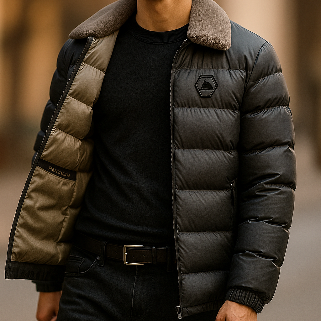 Roman | Herren-Winterjacke mit warmer Steppfüllung