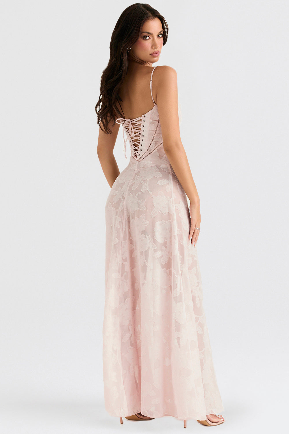 Sadie | Langes ärmelloses Kleid mit klassischem Design