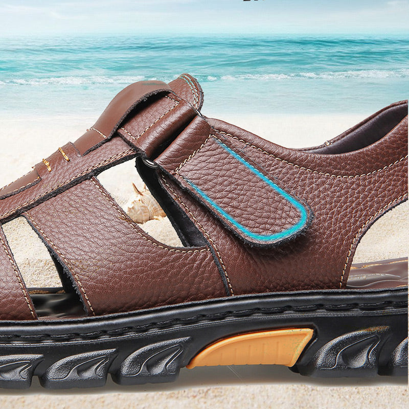 Peter | Bequeme Ledersandalen für den Sommer