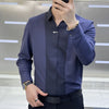 Napoleon | Modernes Businesshemd mit Patchwork-Design