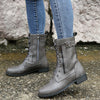 Yuhla | Orthopädische Rundzehen-Lederstiefel
