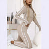 Avery | Sportlicher Zip-Up Jumpsuit
