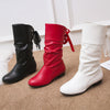 Denise | Stylische Schnürstiefel mit Blockabsatz