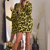 Masha | Stylisches Minikleid mit Leo-Print