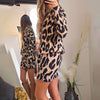 Masha | Stylisches Minikleid mit Leo-Print