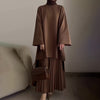 Maurinne | Feminines Outfit-Set mit Falten-Design