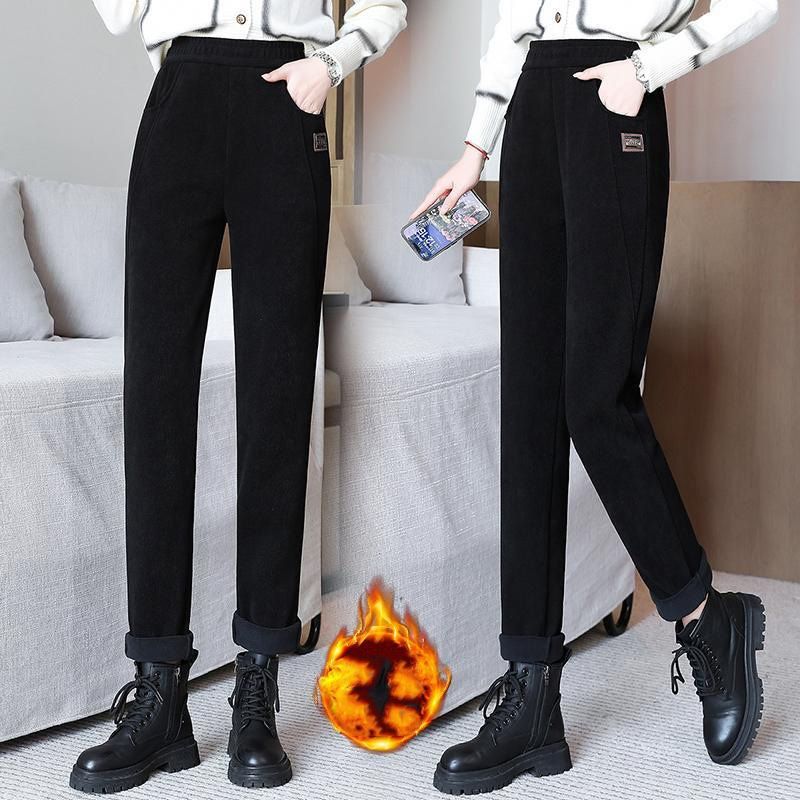 Jojie | Hochtaillierte Cardigan-Hose mit Taschen