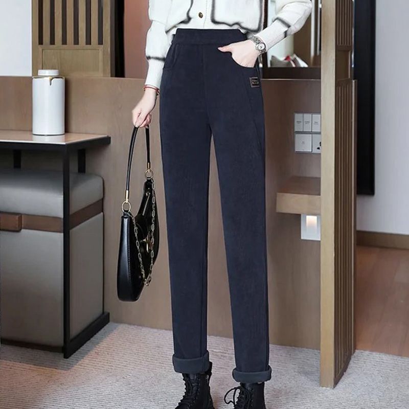 Jojie | Hochtaillierte Cardigan-Hose mit Taschen