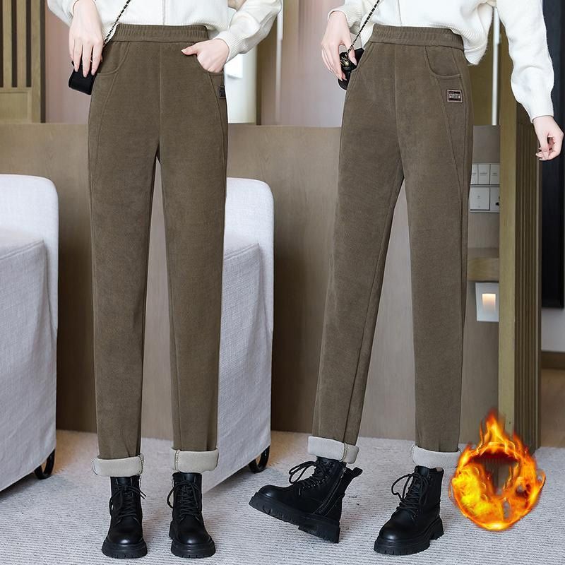 Jojie | Hochtaillierte Cardigan-Hose mit Taschen