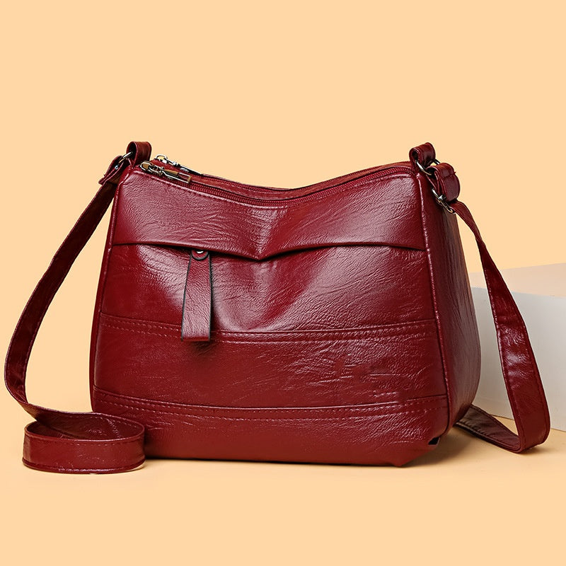 Matilda | Mehrschichtige Retro-Schultertasche