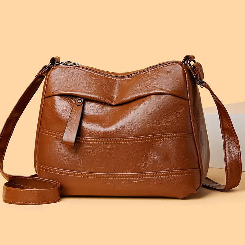 Matilda | Mehrschichtige Retro-Schultertasche