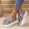 Keesha | Strass Bow Sneakers