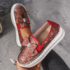 Keesha | Strass Bow Sneakers