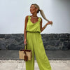 Krista | Ärmelloser Weitbein-Jumpsuit