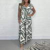 Somara | Luftiger Jumpsuit mit Print & Weitbein-Schnitt