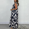 Somara | Luftiger Jumpsuit mit Print & Weitbein-Schnitt