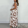 Somara | Luftiger Jumpsuit mit Print & Weitbein-Schnitt