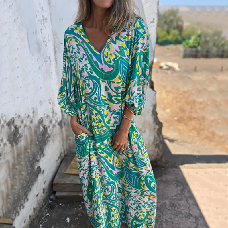 Calia | Luftiges Boho-Maxikleid