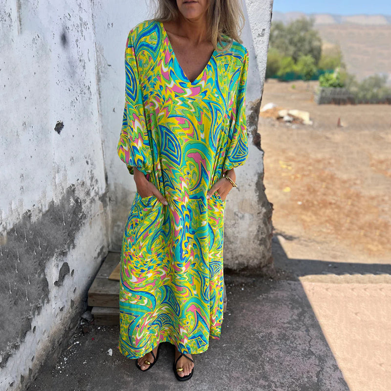 Calia | Luftiges Boho-Maxikleid