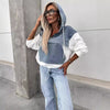 Candlie | Schicke Damen-Jeansjacke mit Kapuze und praktischen Kordelzügen
