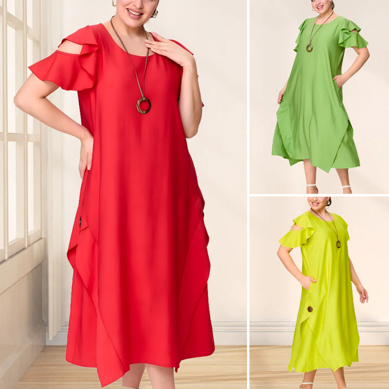 Imari | Lässiges Kurzarmkleid mit Stil