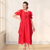 Imari | Lässiges Kurzarmkleid mit Stil