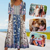 Lucille | Elegantes Bohemien-Kleid für Frauen mit zartem Design