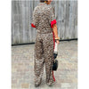 Elaina | Modisches Hemd mit Knopfleiste und weite Bein-Hose