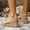 Rike | Neue korrigierende Keil-Sandalen mit offener Spitze