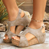 Rike | Neue korrigierende Keil-Sandalen mit offener Spitze