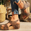 Rike | Neue korrigierende Keil-Sandalen mit offener Spitze