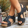 Rike | Neue korrigierende Keil-Sandalen mit offener Spitze