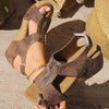 Rike | Neue korrigierende Keil-Sandalen mit offener Spitze