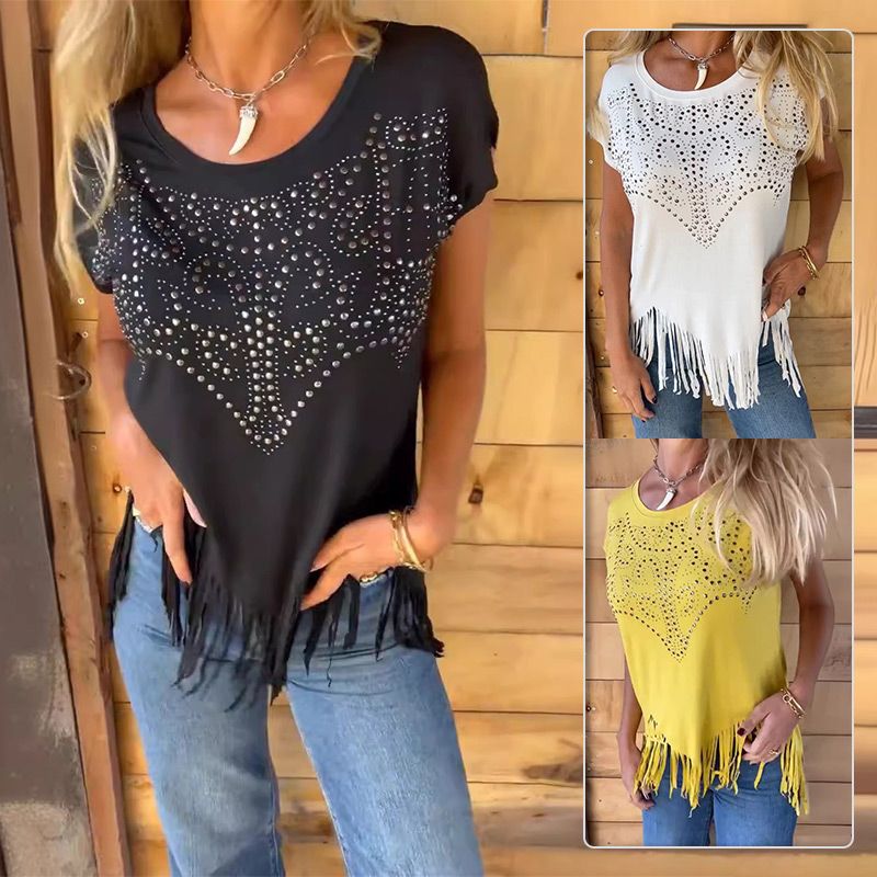 Nasha | Lässiges Damen-T-Shirt mit kurzem Arm
