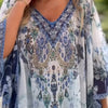 Asiarra | Feminines Kleid mit asymmetrischem Design und V-Ausschnitt