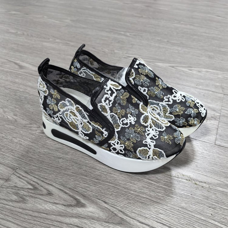 Suzette | Modische Mesh-Schuhe mit dicker, atmungsaktiver Sohle für Damen