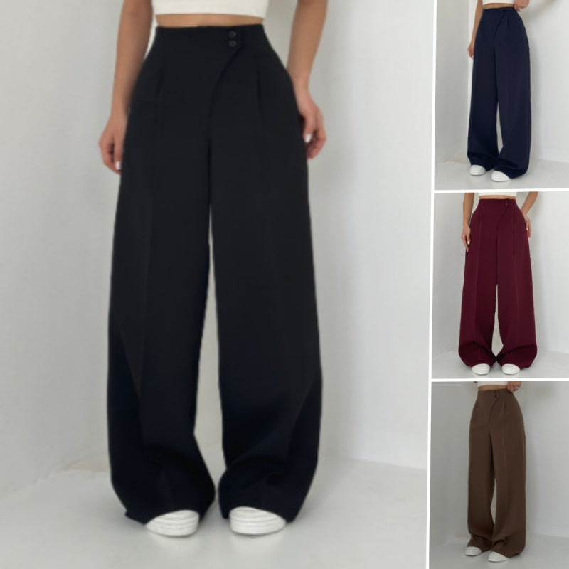 Veronica | Modische, lässige Hose mit geradem Bein