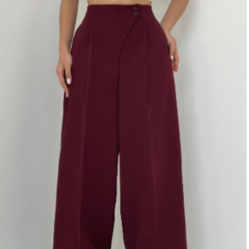 Veronica | Modische, lässige Hose mit geradem Bein