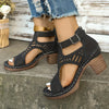 Arkianna | Elegante Sandalen mit mittelhohem Absatz und offener Zehenpartie