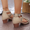 Arkianna | Elegante Sandalen mit mittelhohem Absatz und offener Zehenpartie