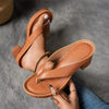 Marinna | Sommer Damen Flip Flops mit dickem Absatz