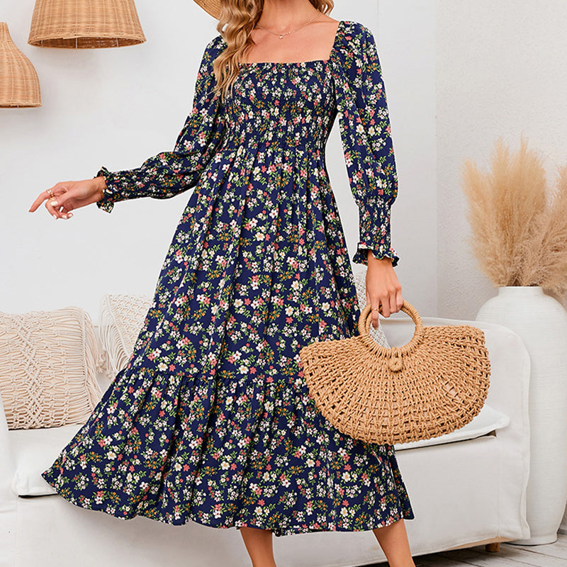 Nica | Damenkleid im eleganten floralen Muster