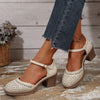 Cecilia | Stilvolle Retro-Sandalen aus Mesh für Frauen
