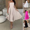 Orien | Formales schulterfreies Cocktailkleid