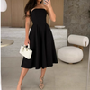 Orien | Formales schulterfreies Cocktailkleid