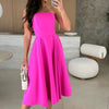 Orien | Formales schulterfreies Cocktailkleid