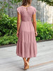 Cecelia | Stilvolles, kurzes Midikleid für Damen