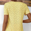Leah | Lässiges T-Shirt für Damen im modernen Look mit Rundhalsausschnitt