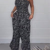 Anneliese | Trendiger Overall mit Leopardenmuster für den Sommer